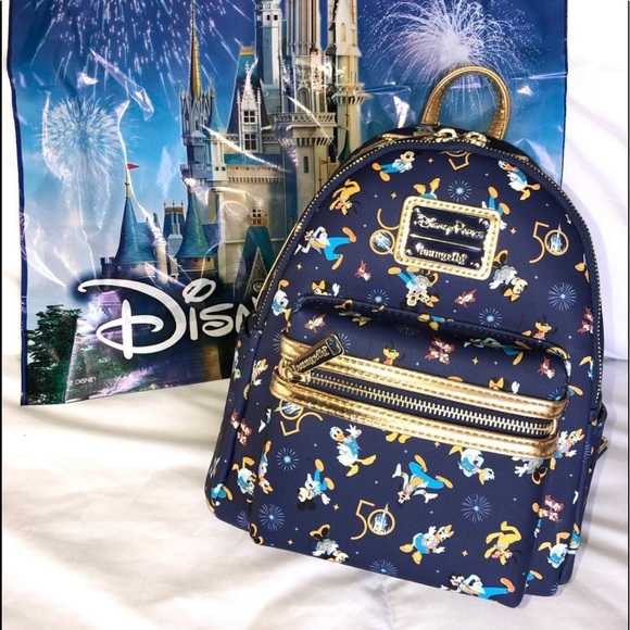 Disney Accessories - WDW 50th Anniversary Loungefly Backpack